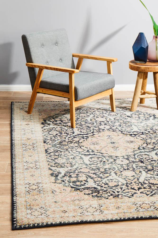 Legacy 858  midnight transitional traditional rug