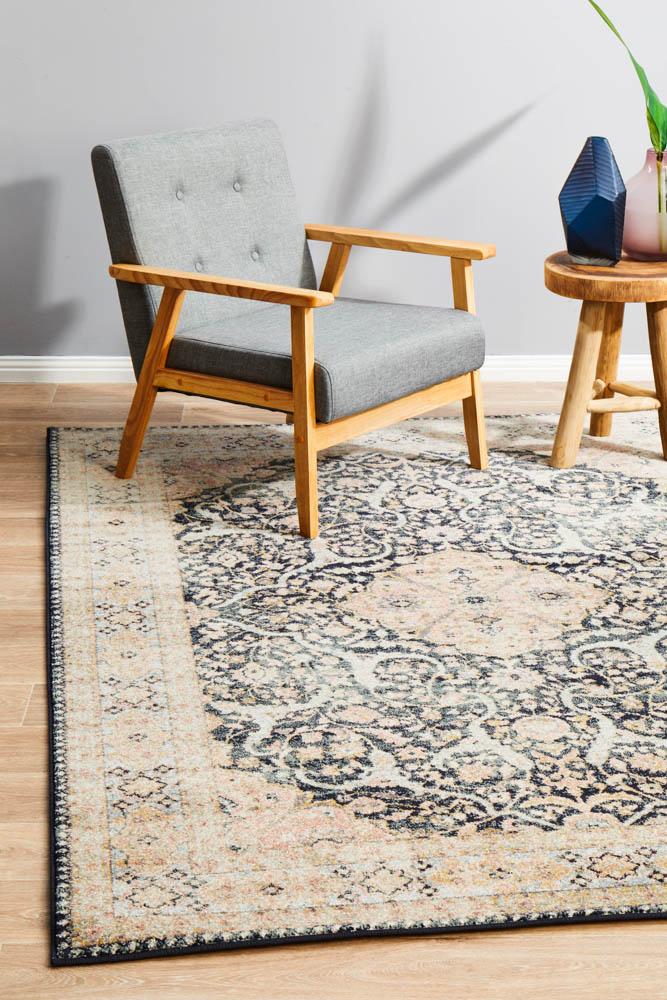 Legacy 858 Midnight Rug | Transitional Traditional | Rugs Plus Online.