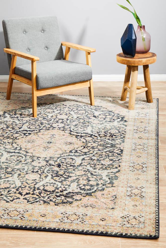 Legacy 858  midnight transitional traditional rug