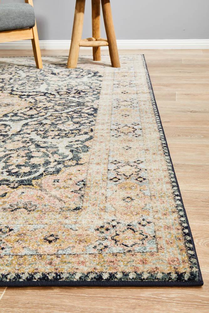 Legacy 858  midnight transitional traditional rug