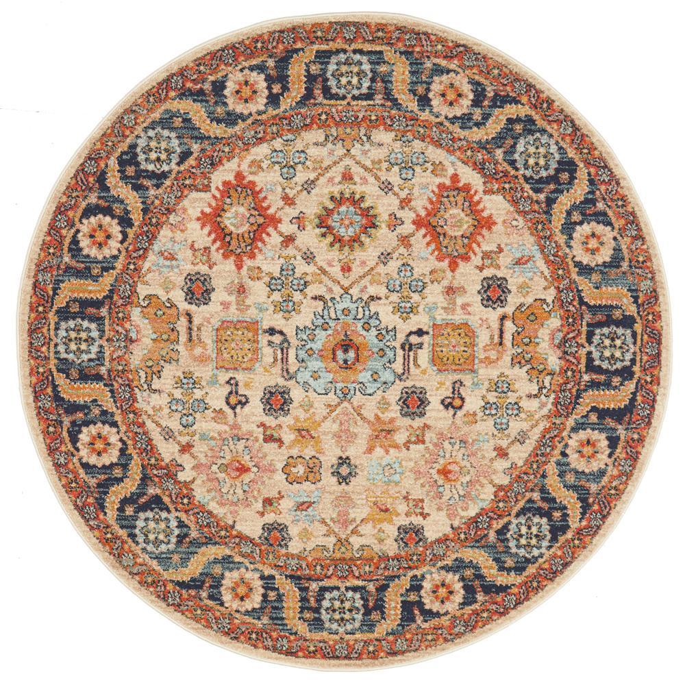 Legacy 860 dune round transitional traditional rug