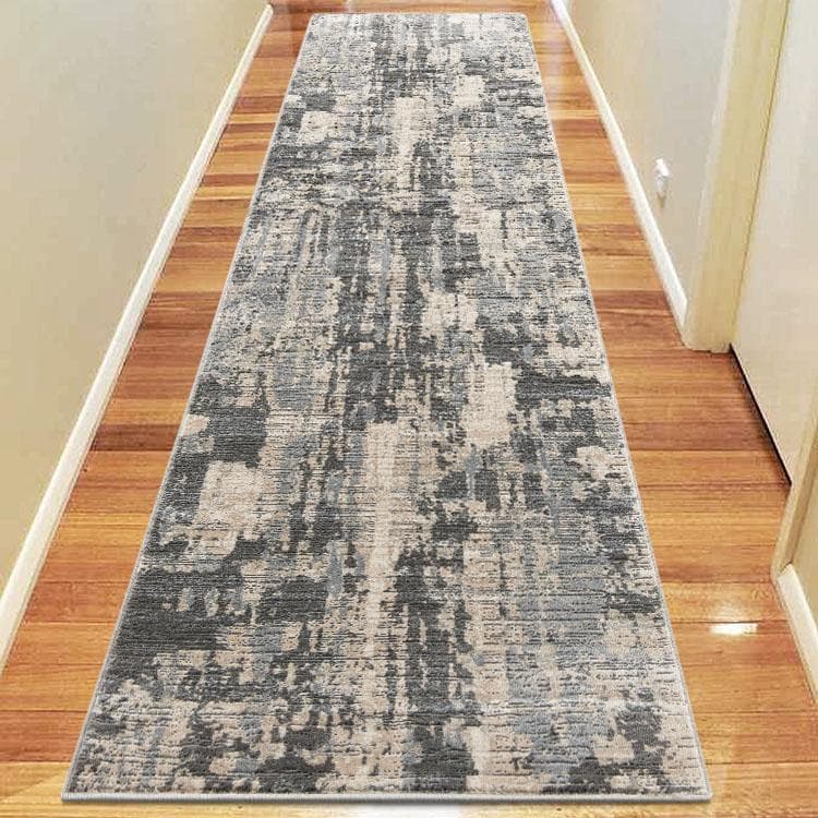 Lotus 2617 light grey hallway runner