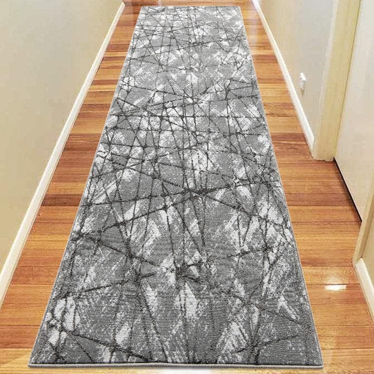 Lotus 2694 grey hallway runner