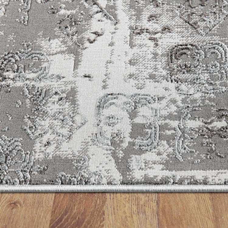 Lotus 2729 light grey hallway runner