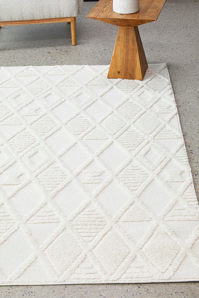 ＊ Ma lisa＊さま専用 Vintage rug 08 ・12 ＊ Mari Lisa White Rug | Modern rug | Rugsplusonline.