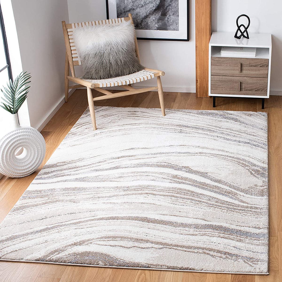 Rug Culture Mineral 333 Ivory Modern Rugs