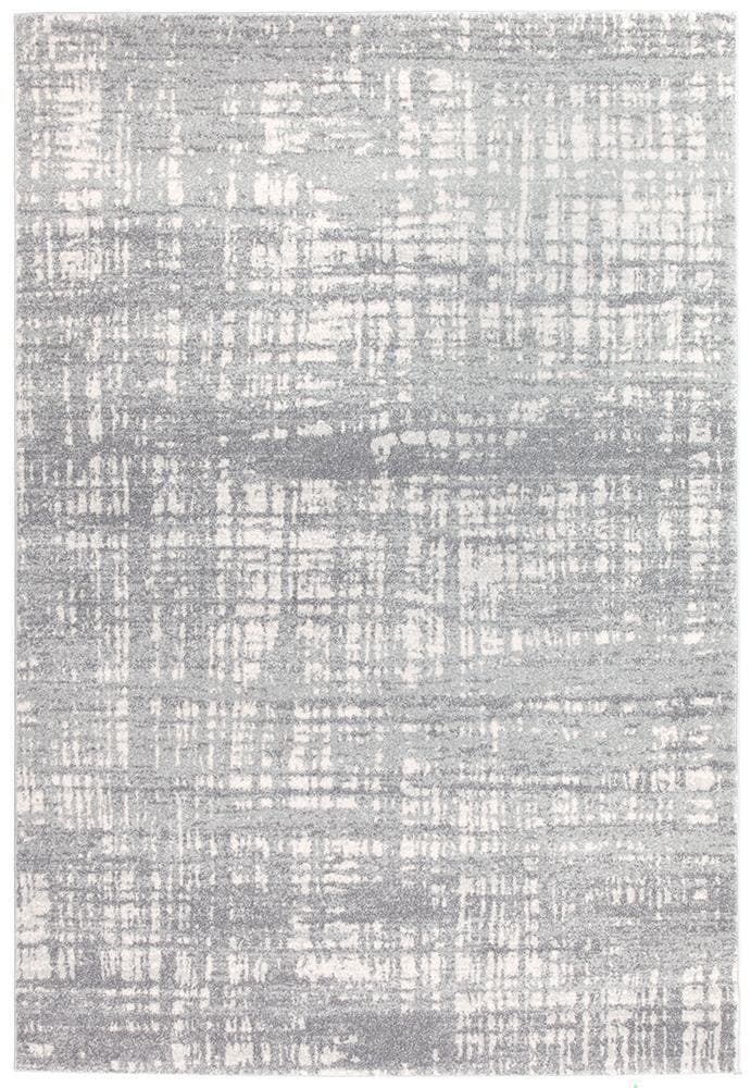  Mirage Ashley Abstract - Silver Grey Rug