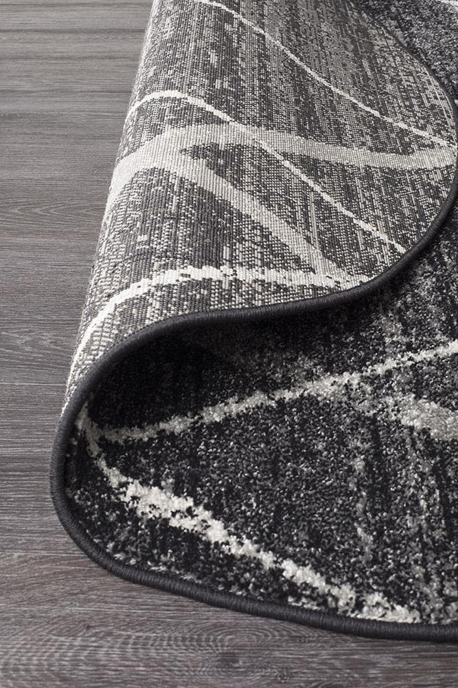 Oasis Noah Contemporary - Charcoal [Round] - Rug