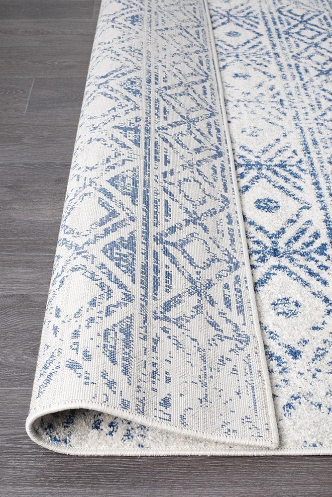 Oasis Ismail Rustic - White Blue [Runner]