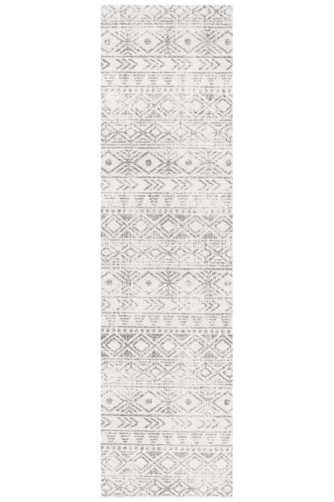Oasis Ismail Rustic - White Grey [Runner]