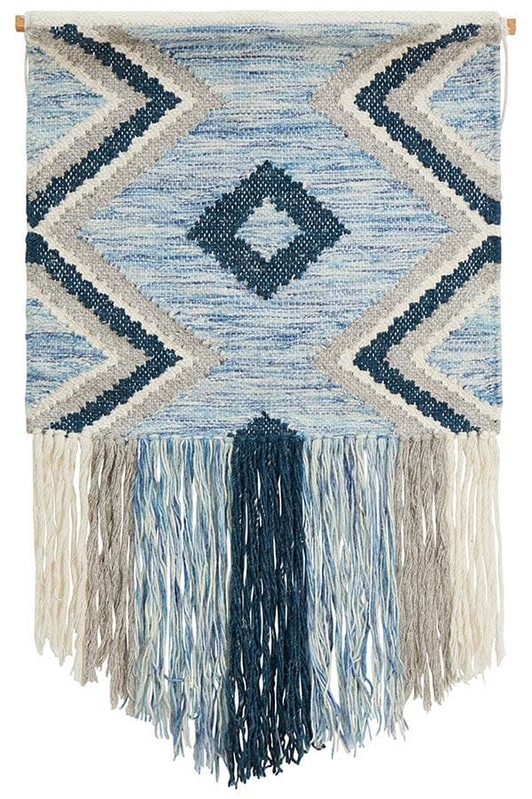 Soleil Wall Hanging - Blue