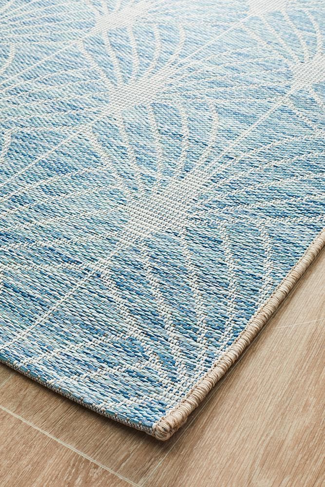 Terrace Branch - Blue [Indoor Outdoor] - Rug