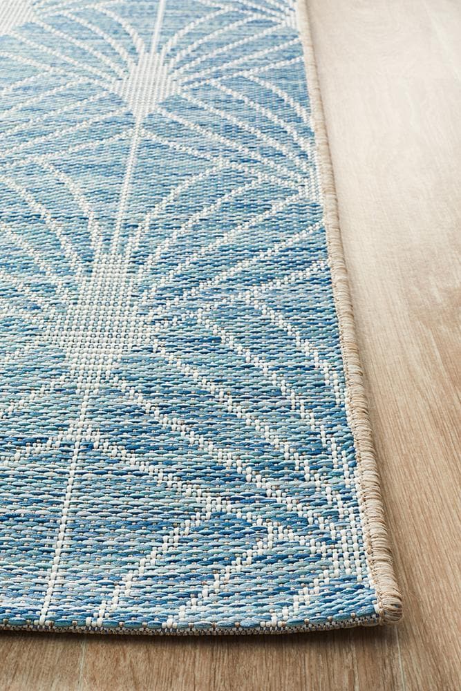 Terrace Branch - Blue [Indoor Outdoor] - Rug