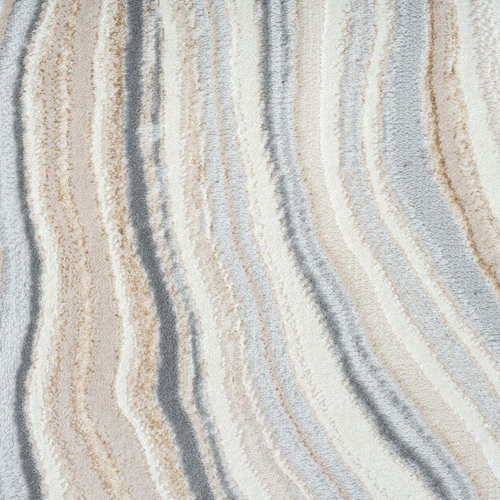 Stone Colour Rug Amber 185 Stone | Modern Rug | Saray Rugs | Rugs Plus Online.