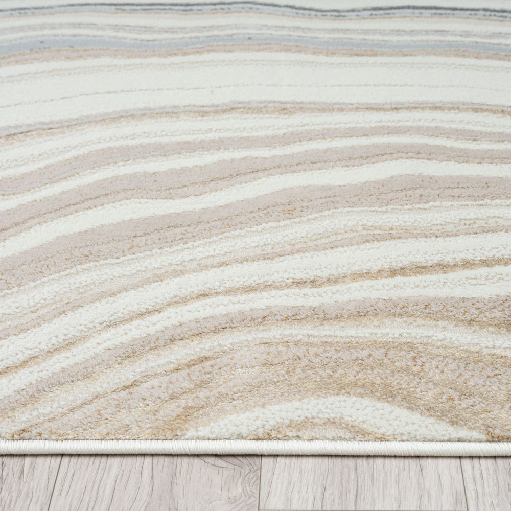 Stone Colour Rug Amber 185 Stone | Modern Rug | Saray Rugs | Rugs Plus Online.