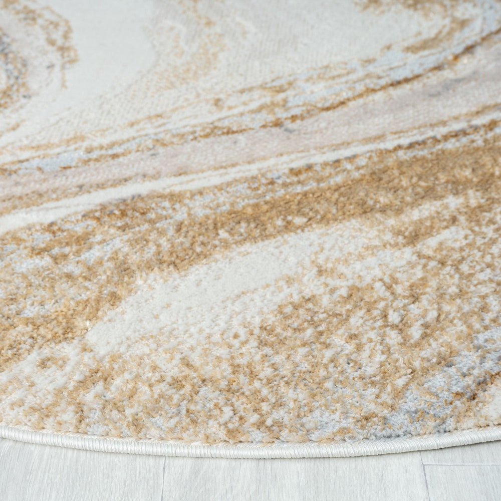 Amber 184 Sand | Round Rugs | Saray Rugs | Rugs Plus Online