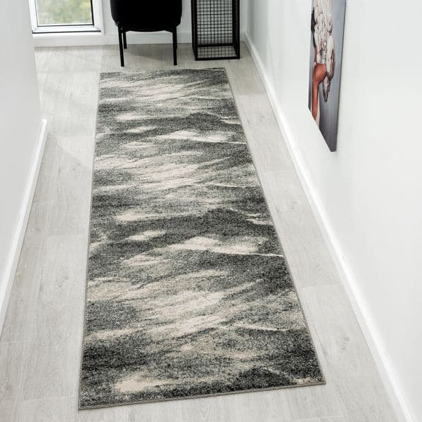 Astor 483 Ash Hallway Runner Saray Rugs Rugs Plus