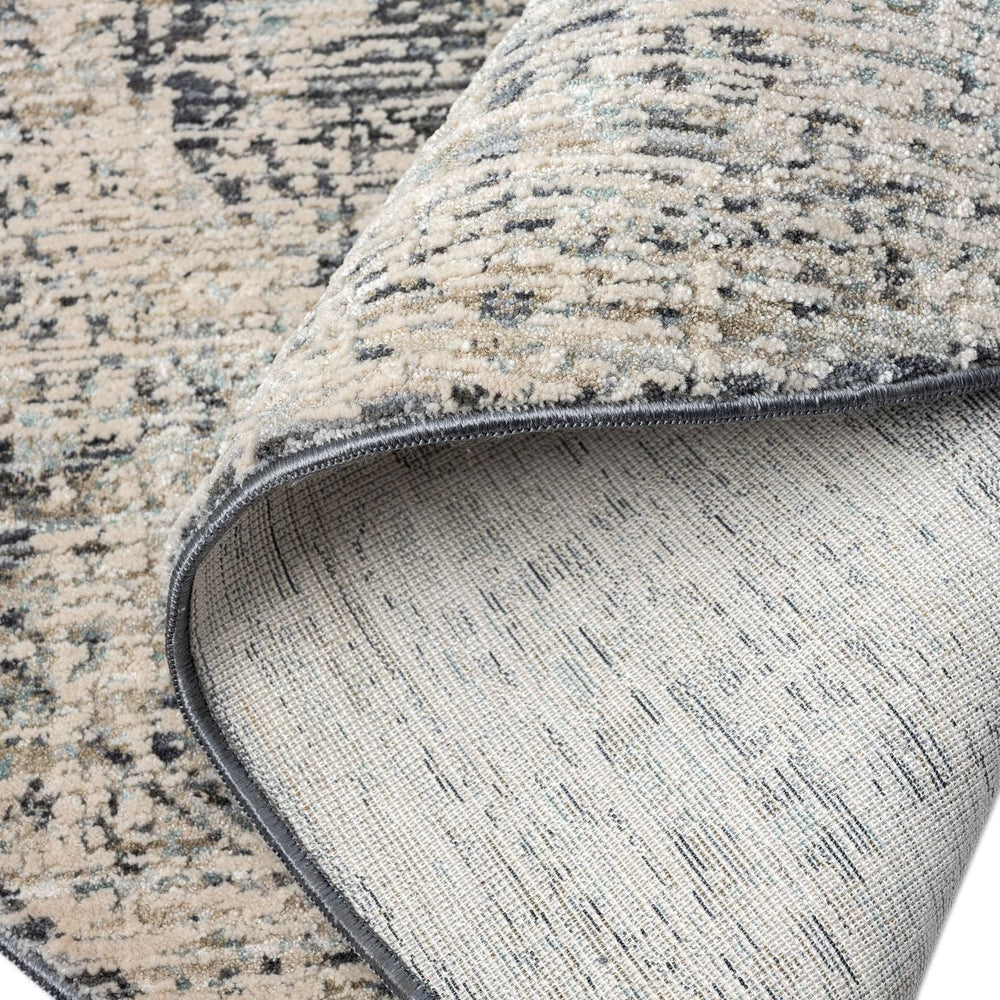 Aubrey 6739 Charcoal | Round Rug | Saray Rugs | Rugs Plus Online